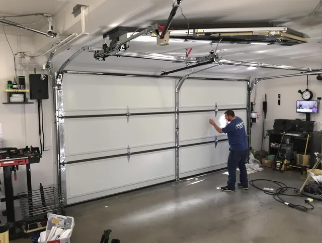 Professional garage door repair service by Pembroke Garage Door Repair in Pembroke