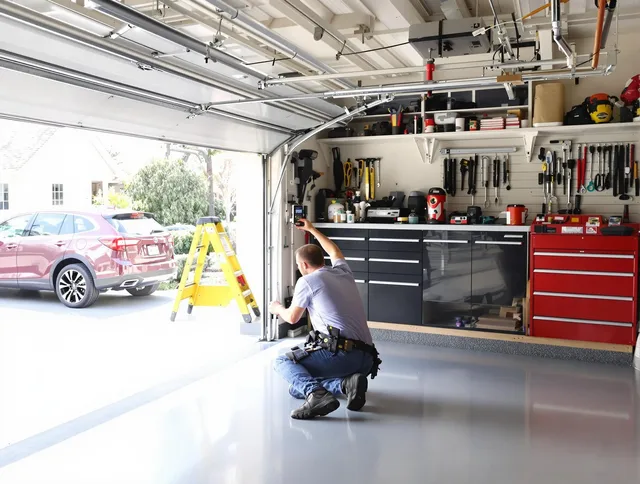Local garage door repair service by Pembroke Garage Door Repair in Pembroke